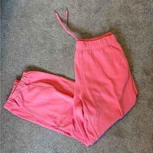 Lululemon Scuba Oversized Jogger Size L Hot Pink
